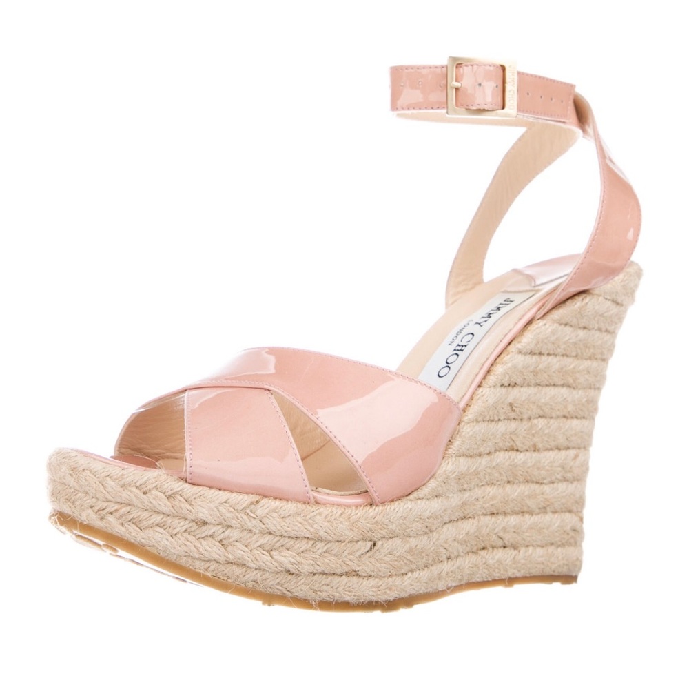 Jimmy Choo Patent Leather Espadrilles